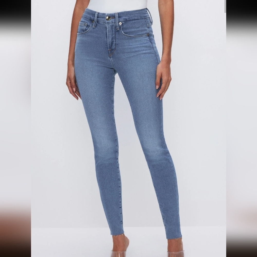 Good American Light Blue Skinny Jeans